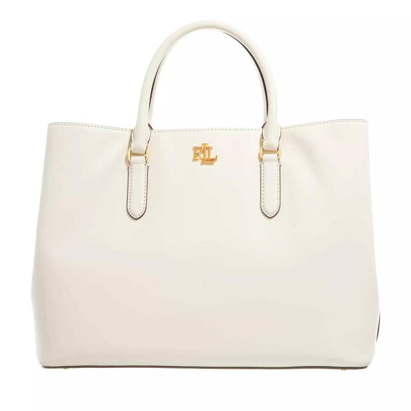 Lauren Ralph Lauren Handtasche - Marcy 36 Satchel Large - Gr. unisize - in Weiß - für Damen von Lauren Ralph Lauren