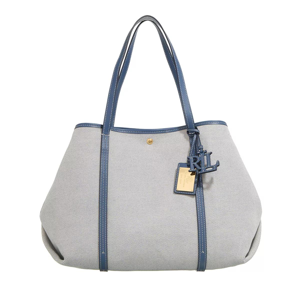 Lauren Ralph Lauren Henkeltasche - Emerie Tote Tote Extra Large - Gr. unisize - in Blau - für Damen von Lauren Ralph Lauren