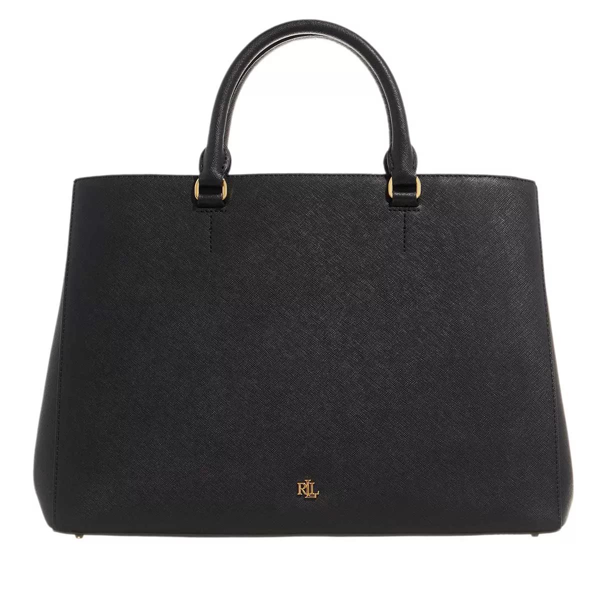 Lauren Ralph Lauren Handtasche - Hanna 37-Satchel-Large - Gr. unisize - in Schwarz - für Damen von Lauren Ralph Lauren