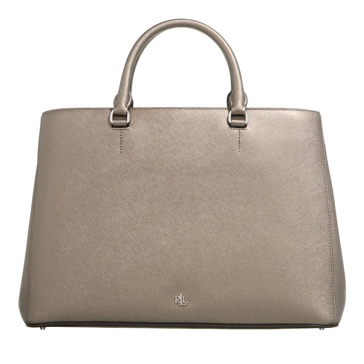 Lauren Ralph Lauren Handtasche - Hanna 37 Satchel Large - Gr. unisize - in Taupe - für Damen von Lauren Ralph Lauren