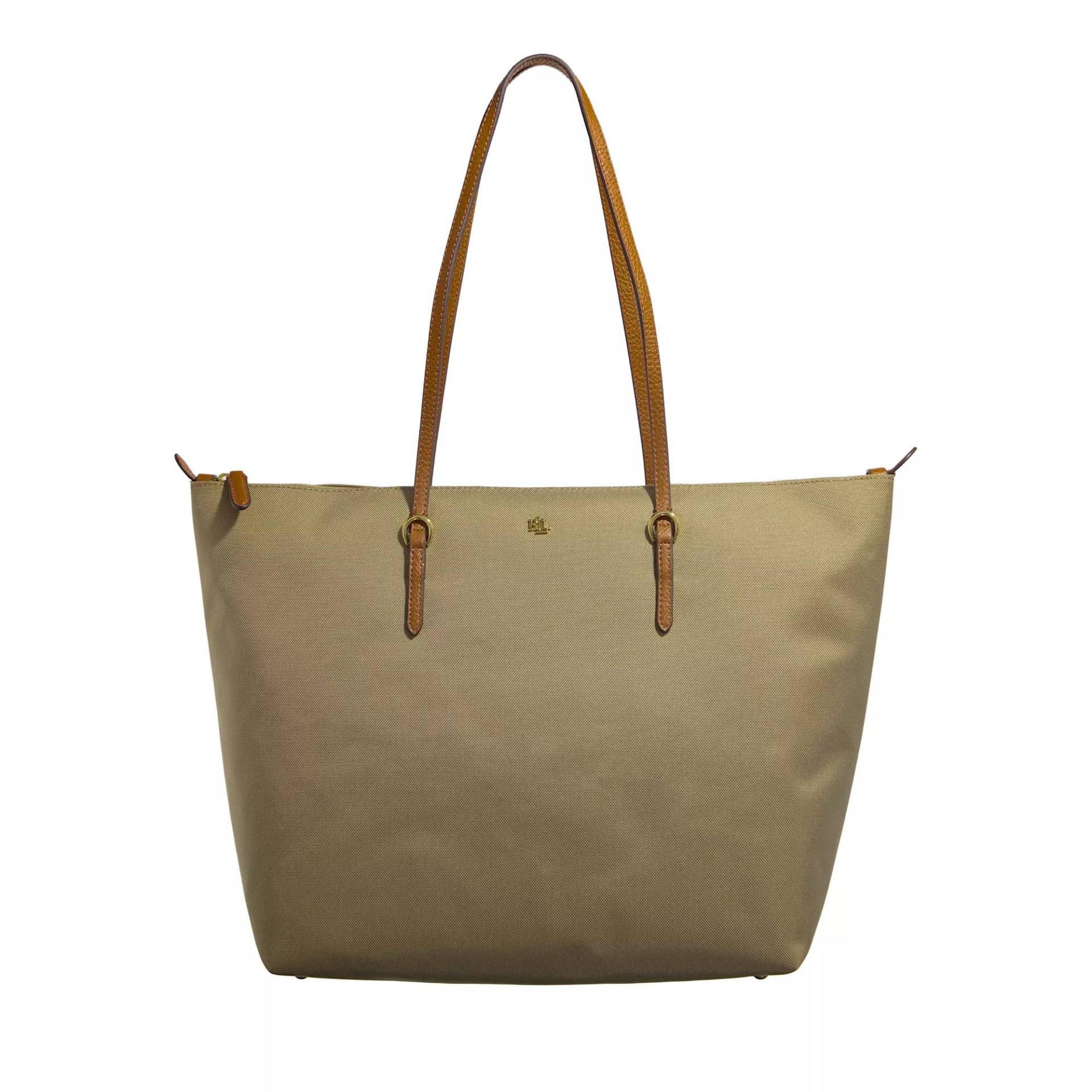 Lauren Ralph Lauren Henkeltasche - Keaton 31 Tote Large - Gr. unisize - in Taupe - für Damen von Lauren Ralph Lauren