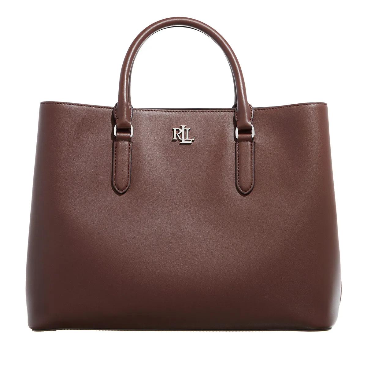 Lauren Ralph Lauren Henkeltasche - Marcy 36 Satchel Large - Gr. unisize - in Braun - für Damen von Lauren Ralph Lauren