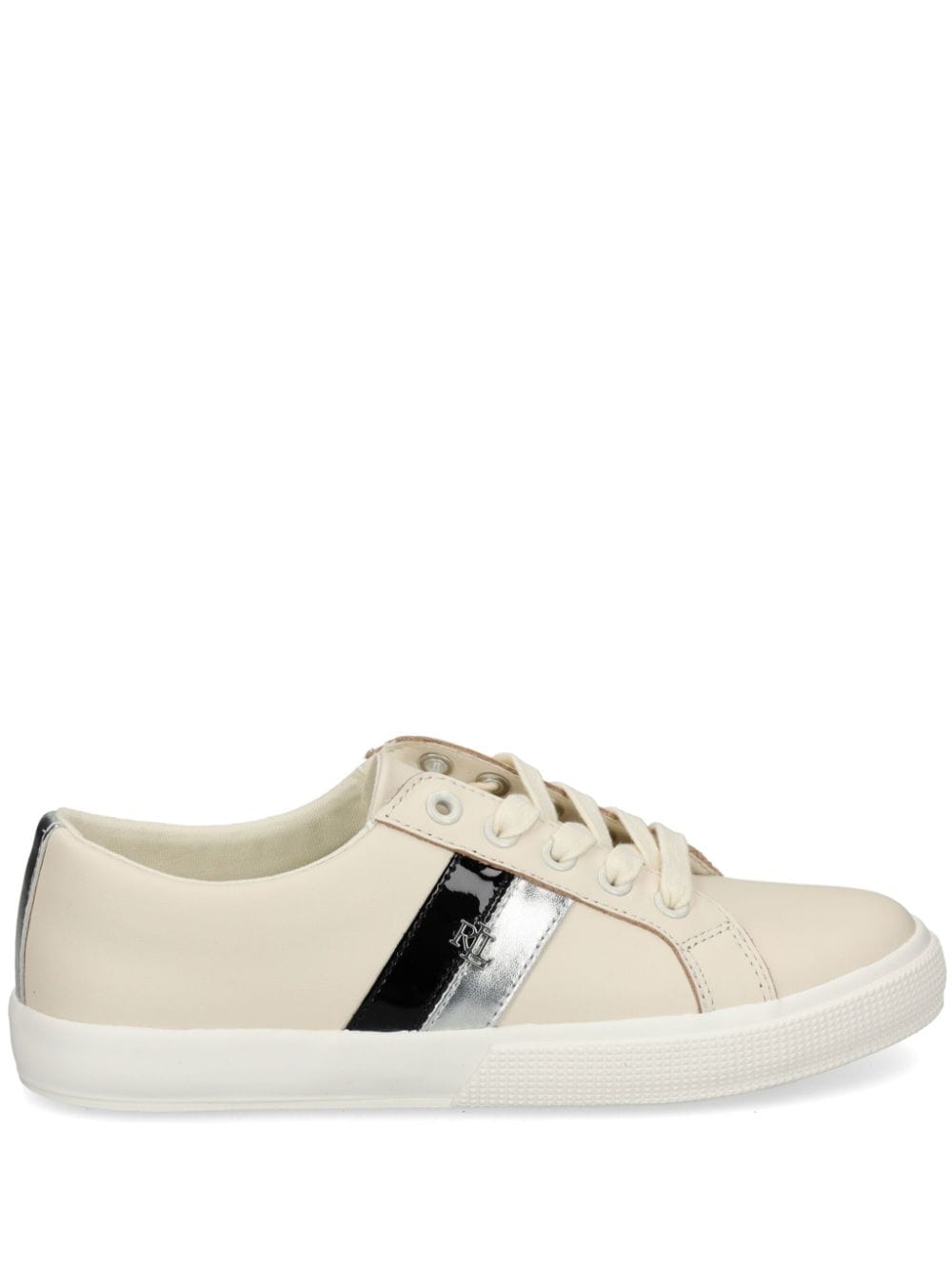 Lauren Ralph Lauren Janson II leather sneakers - Neutrals von Lauren Ralph Lauren