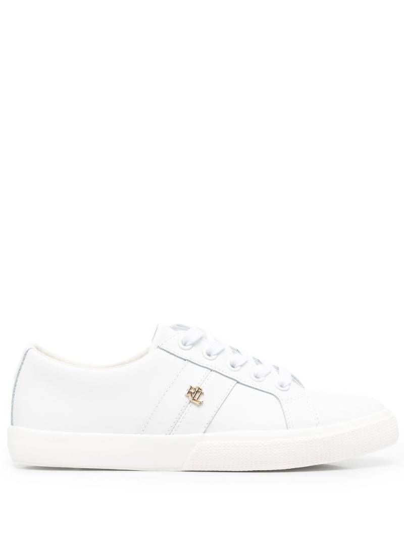 Lauren Ralph Lauren Janson low-top sneakers - White von Lauren Ralph Lauren