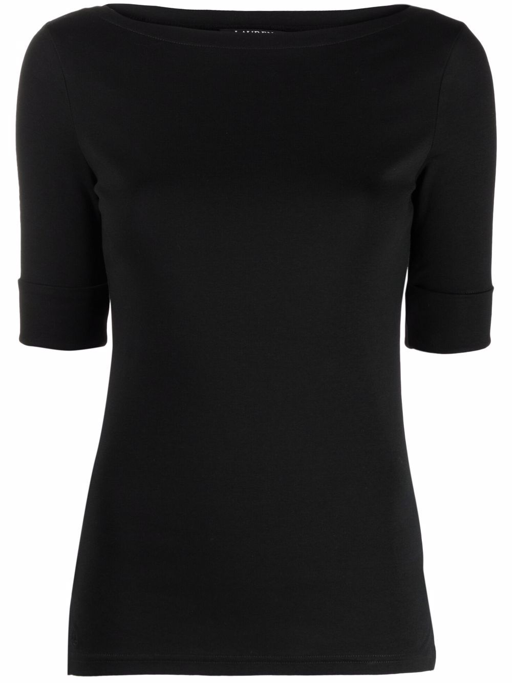 Lauren Ralph Lauren Judy boat neck top - Black von Lauren Ralph Lauren