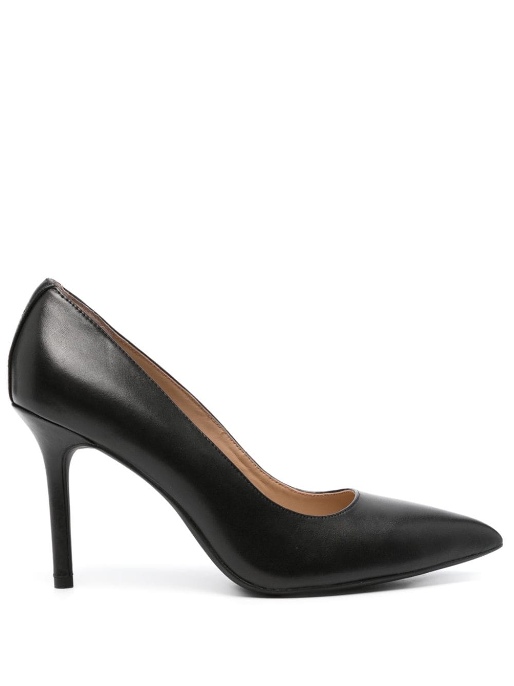 Lauren Ralph Lauren Lindella II 90mm leather pumps - Black von Lauren Ralph Lauren