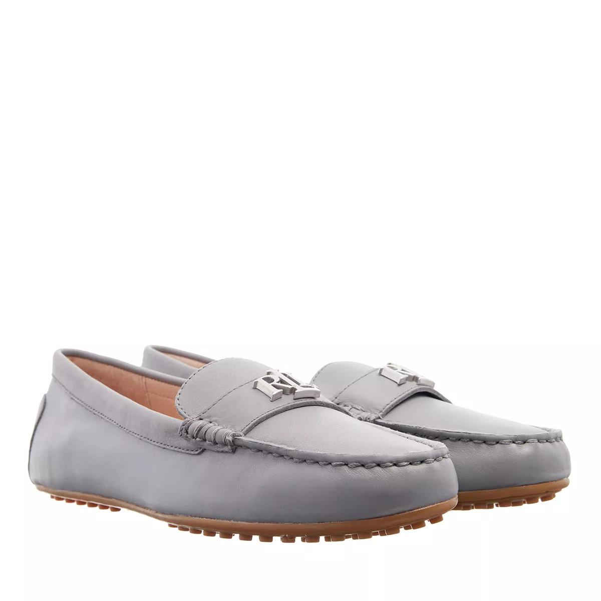 Lauren Ralph Lauren Loafer - Barnsbury Flats Driver - Gr. 39 (EU) - in Grau - für Damen von Lauren Ralph Lauren