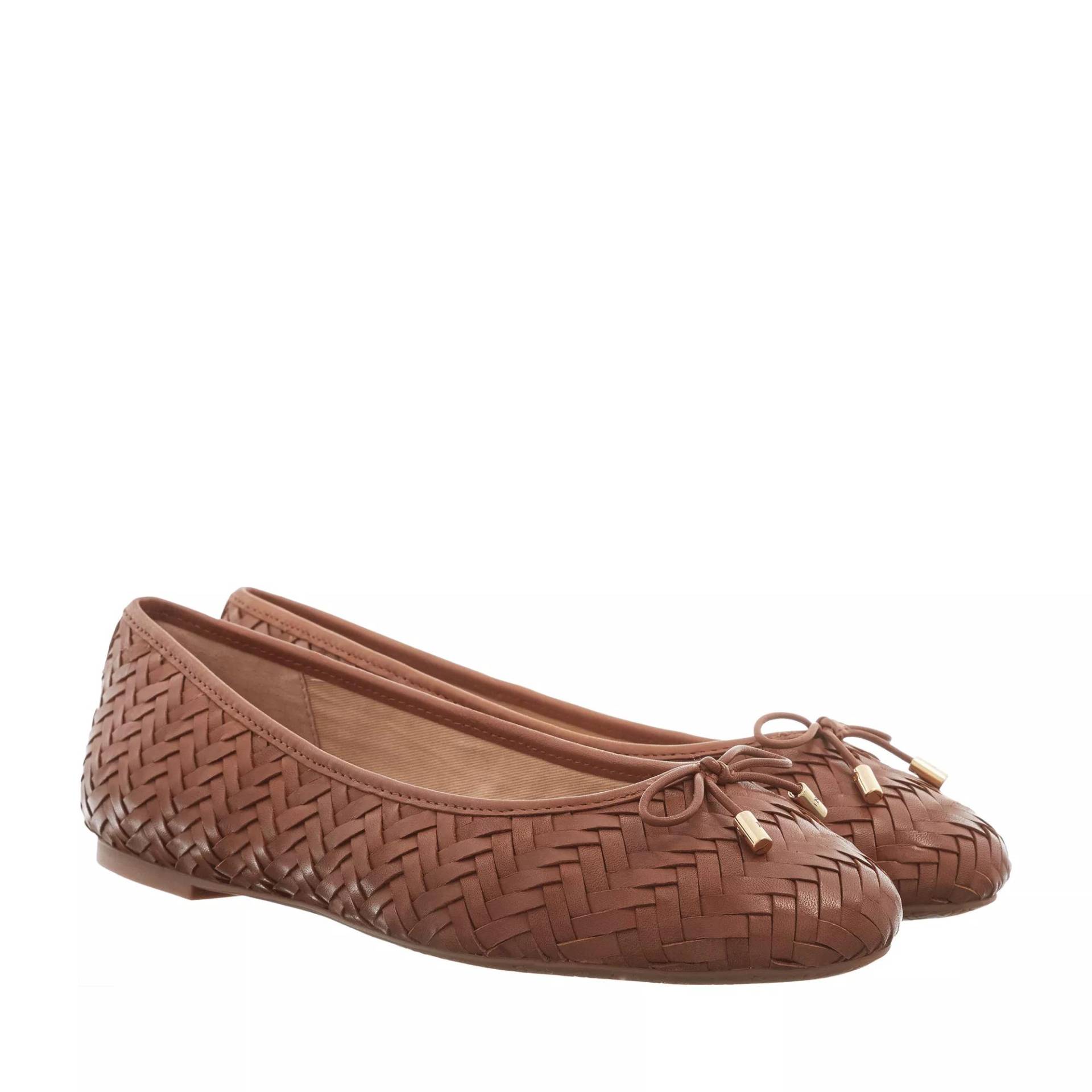 Lauren Ralph Lauren Loafer - Jayna Flats Ballet - Gr. 36 (EU) - in Braun - für Damen von Lauren Ralph Lauren