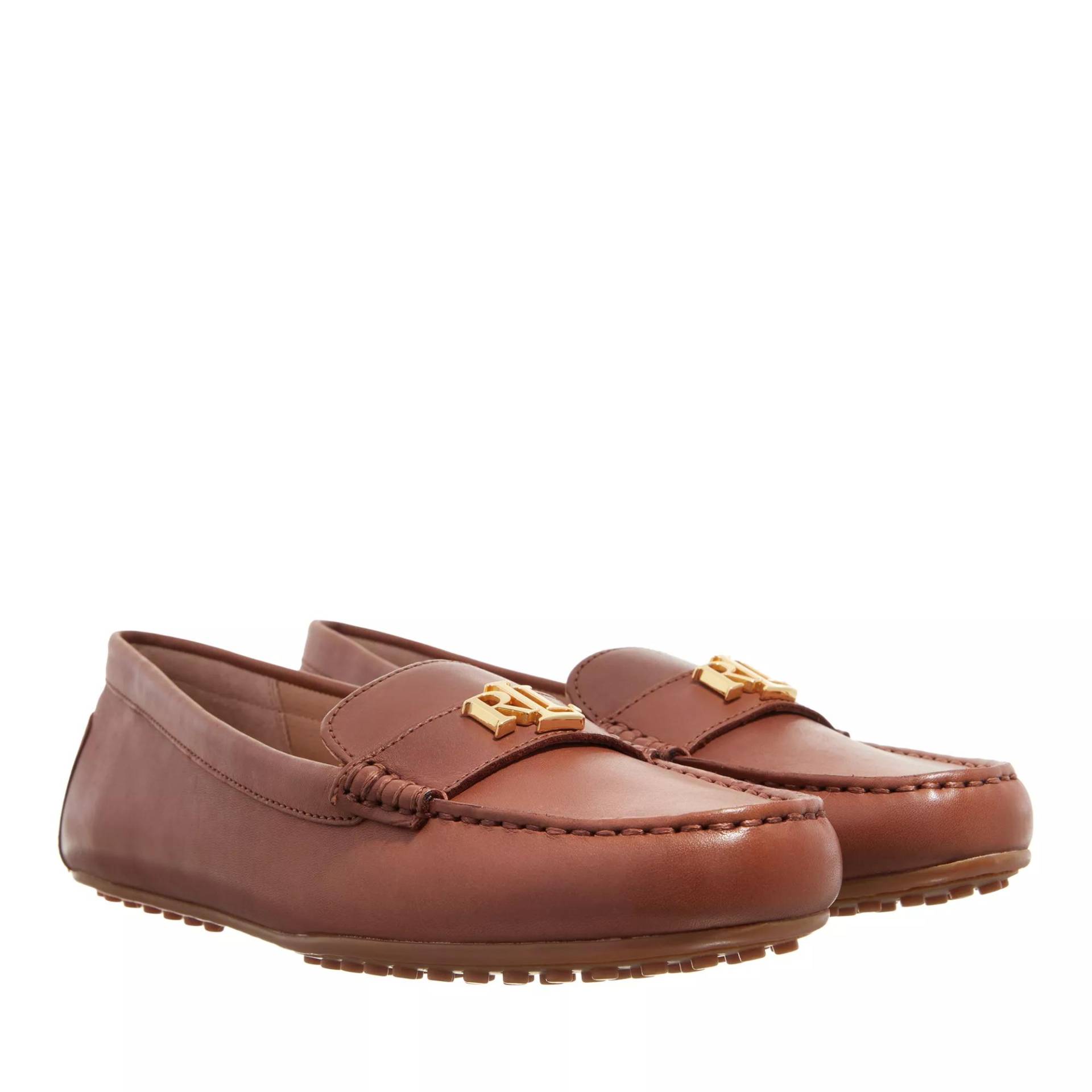 Lauren Ralph Lauren Loafers & Ballerinas - Barnsbury-Flats-Driver - Gr. 36 (EU) - in Braun - für Damen von Lauren Ralph Lauren