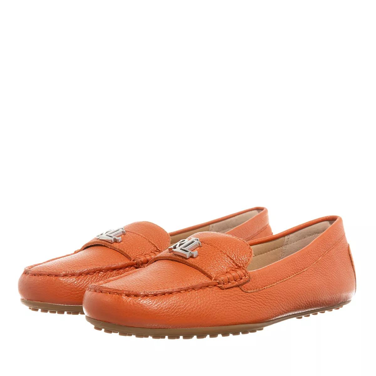 Lauren Ralph Lauren Loafers & Ballerinas - Barnsbury Flats - Gr. 36 (EU) - in Orange - für Damen von Lauren Ralph Lauren