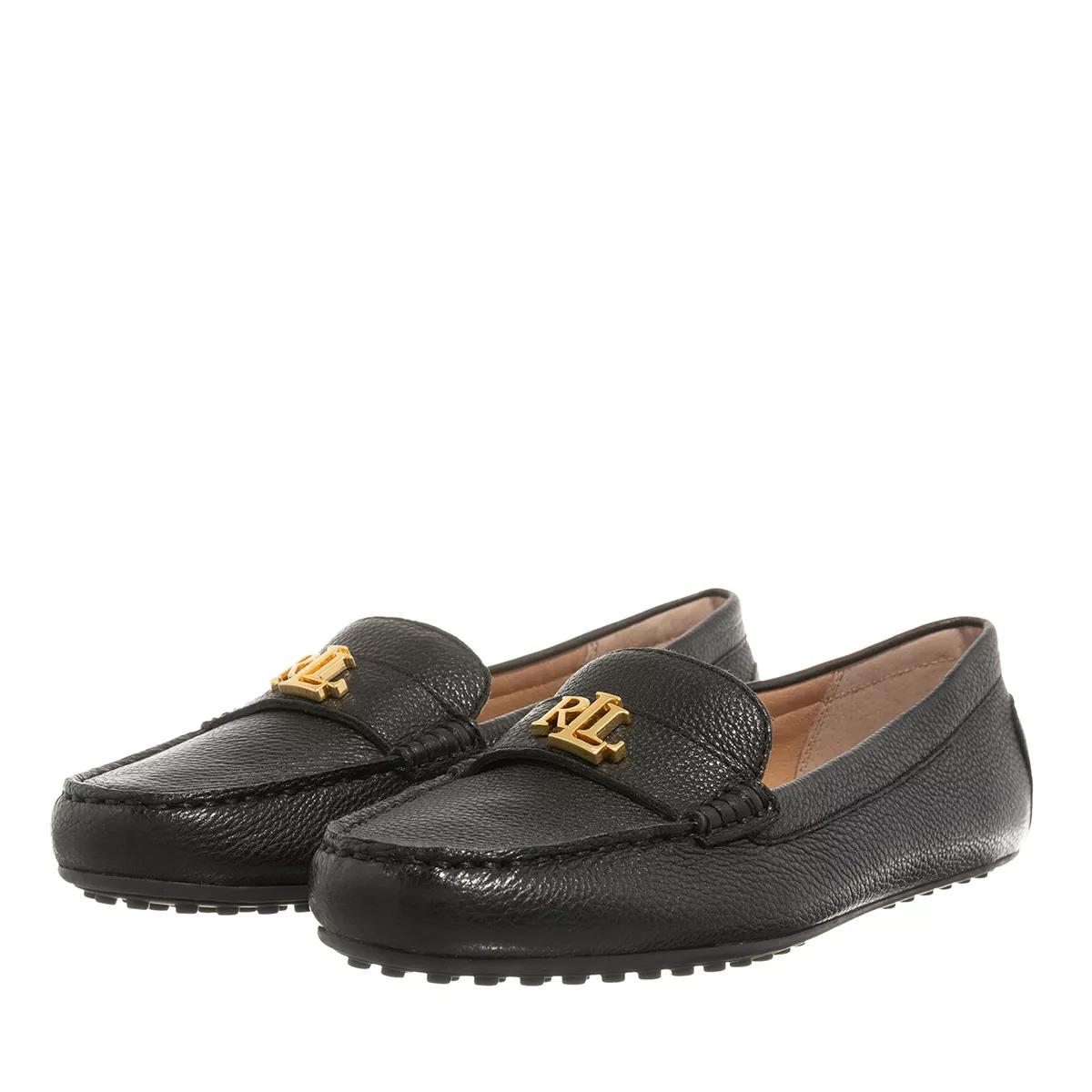 Lauren Ralph Lauren Loafers & Ballerinas - Barnsbury Flats - Gr. 36 (EU) - in Schwarz - für Damen von Lauren Ralph Lauren