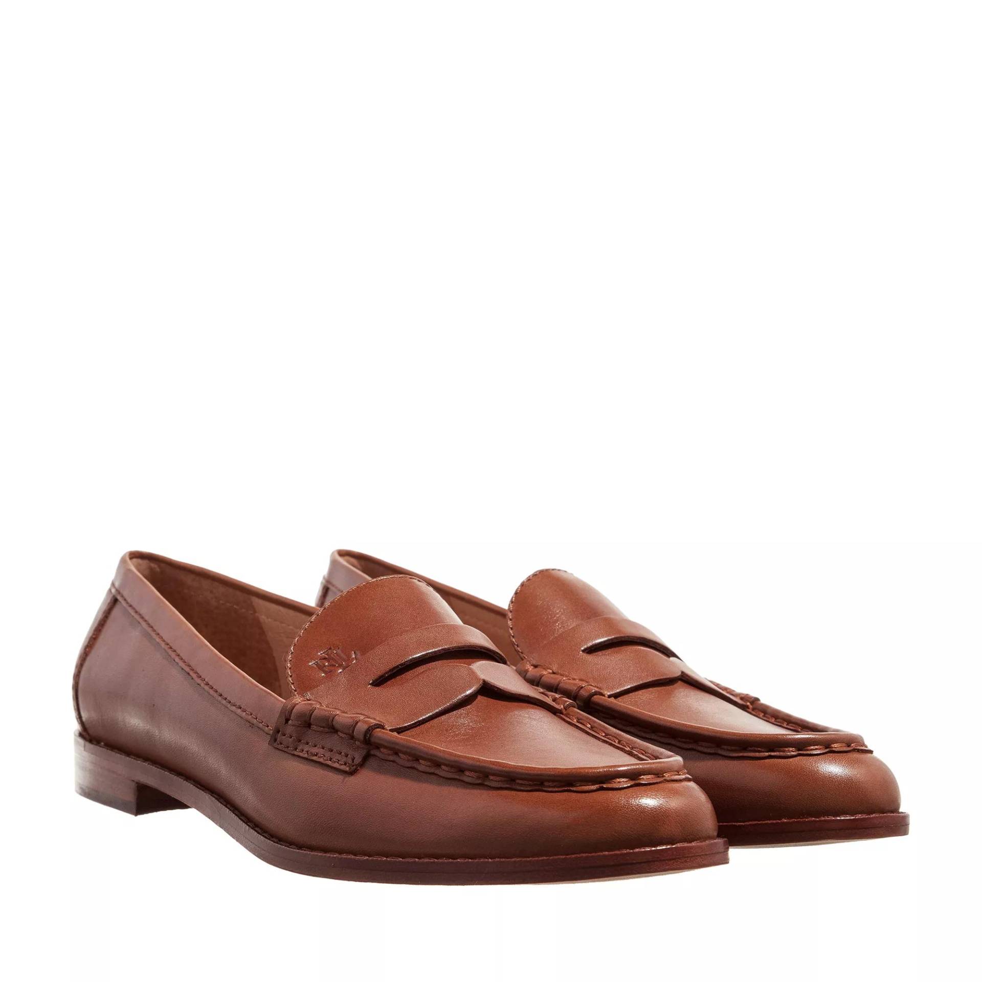 Lauren Ralph Lauren Loafers & Ballerinas - Wynnie Flats Loafer - Gr. 37 (EU) - in Braun - für Damen von Lauren Ralph Lauren