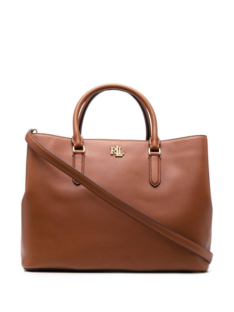 Lauren Ralph Lauren Mary shopper tote - Brown von Lauren Ralph Lauren