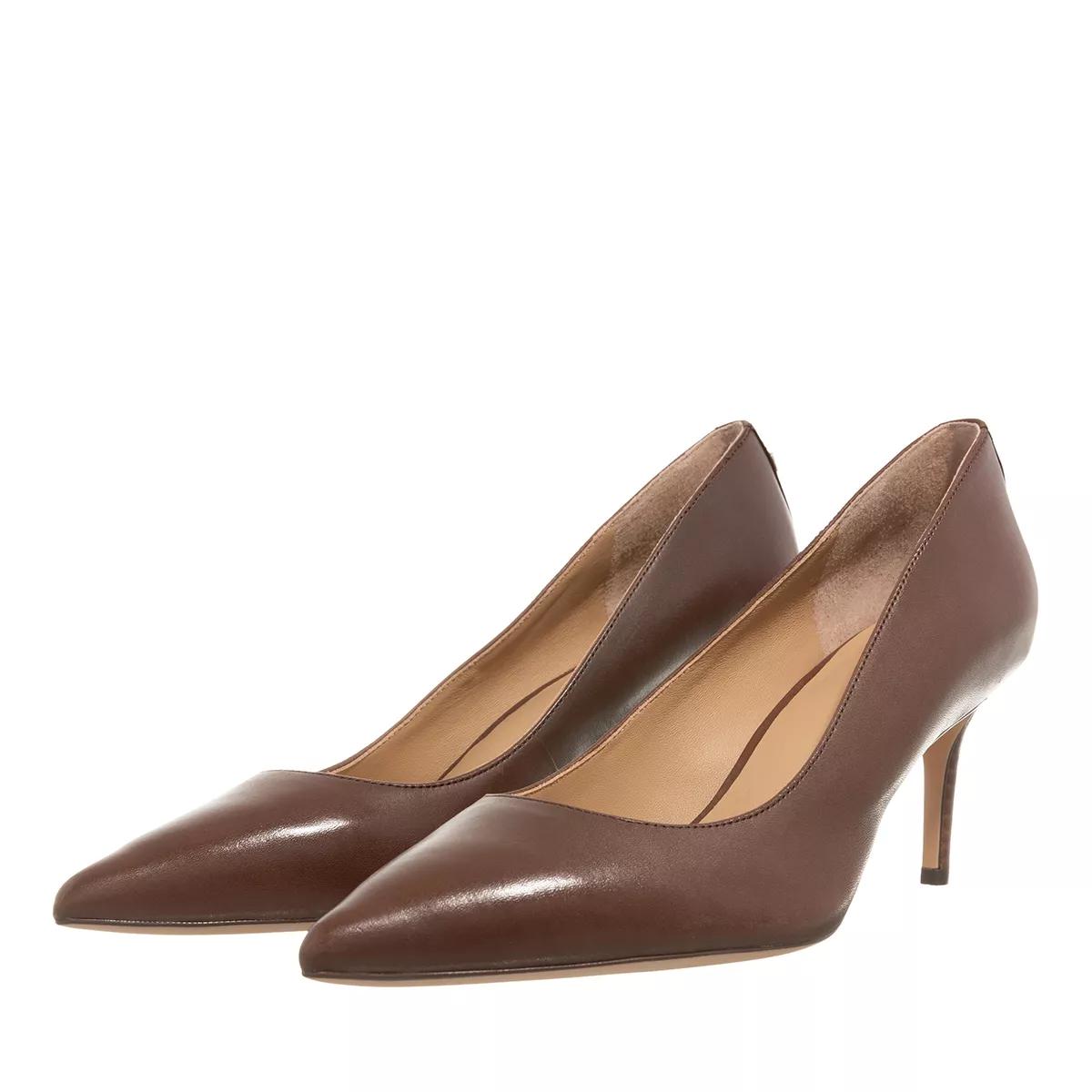 Lauren Ralph Lauren Pumps & High Heels - Lanette Closed Toe Pumps - Gr. 38 (EU) - in Braun - für Damen von Lauren Ralph Lauren