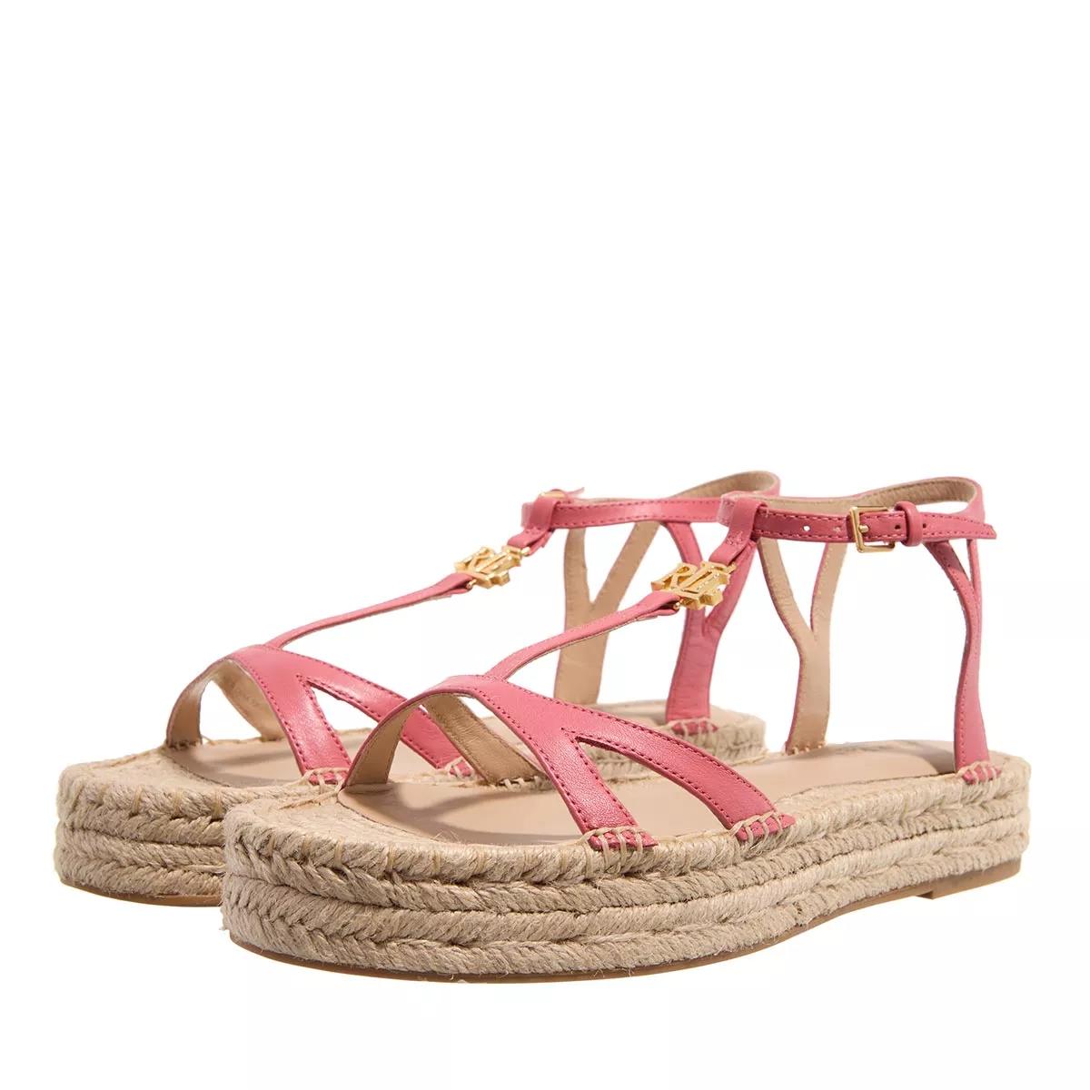 Lauren Ralph Lauren Sandalen - Payton Espadrilles Flat - Gr. 36 (EU) - in Rosa - für Damen von Lauren Ralph Lauren