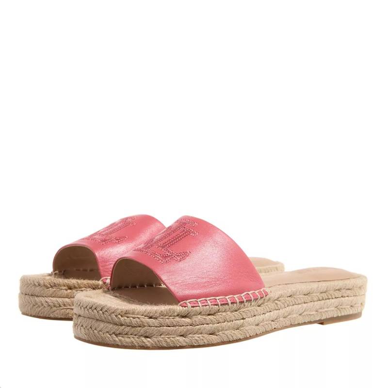 Lauren Ralph Lauren Sandalen - Polly Logo Espadrilles Flat - Gr. 36 (EU) - in Rosa - für Damen von Lauren Ralph Lauren