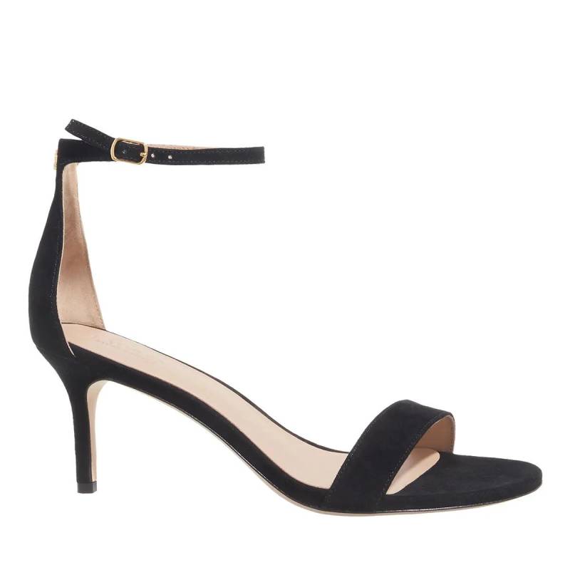 Lauren Ralph Lauren Sandaletten mit Absatz - Allie Mid-Sandals-Heel Sandal - Gr. 36 (EU) - in Schwarz - für Damen von Lauren Ralph Lauren