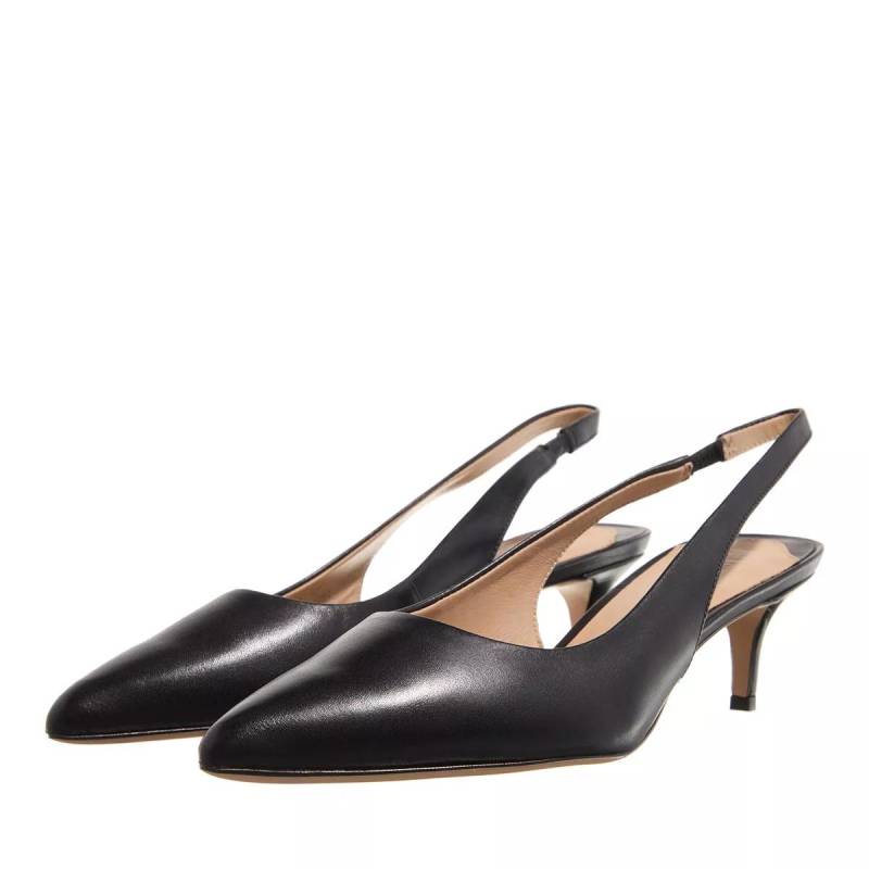 Lauren Ralph Lauren Sandaletten mit Absatz - Lolah Ii-Pumps-Slingback - Gr. 36 (EU) - in Schwarz - für Damen von Lauren Ralph Lauren