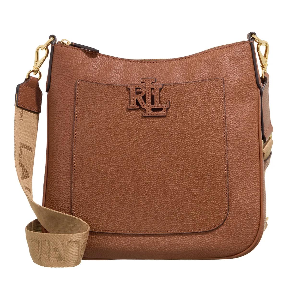 Lauren Ralph Lauren Schultertasche - Cameryn 27-Crossbody-Large - Gr. unisize - in Cognacbraun - für Damen von Lauren Ralph Lauren