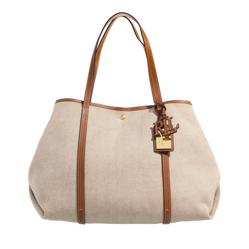 Lauren Ralph Lauren Schultertasche - Emerie Tote-Tote-Extra Large - Gr. unisize - in Beige - für Damen von Lauren Ralph Lauren