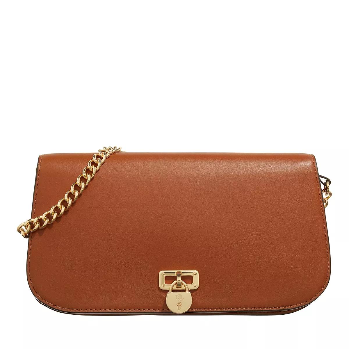 Lauren Ralph Lauren Schultertasche - Tanner Shoulder Bag Medium - Gr. unisize - in Braun - für Damen von Lauren Ralph Lauren