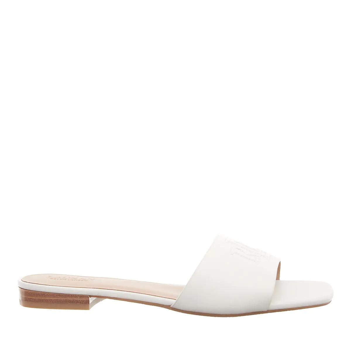 Lauren Ralph Lauren Slipper & Pantoletten - Everley Sld Sandals Slide - Gr. 36 (EU) - in Creme - für Damen von Lauren Ralph Lauren