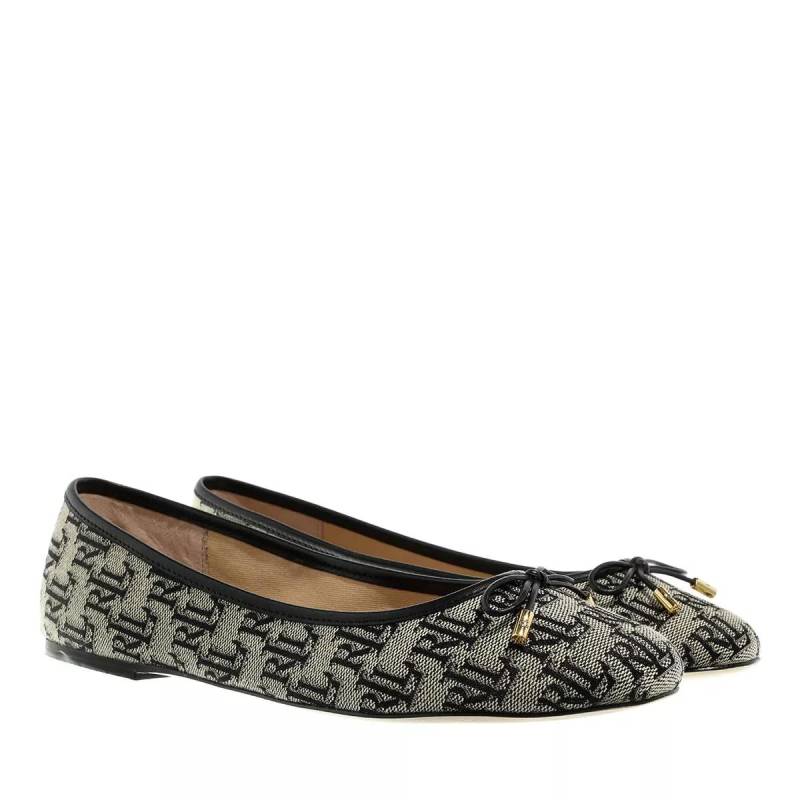 Lauren Ralph Lauren Slipper & Pantoletten - Jayna Ii Flats Ballet - Gr. 36 (EU) - in Schwarz - für Damen von Lauren Ralph Lauren