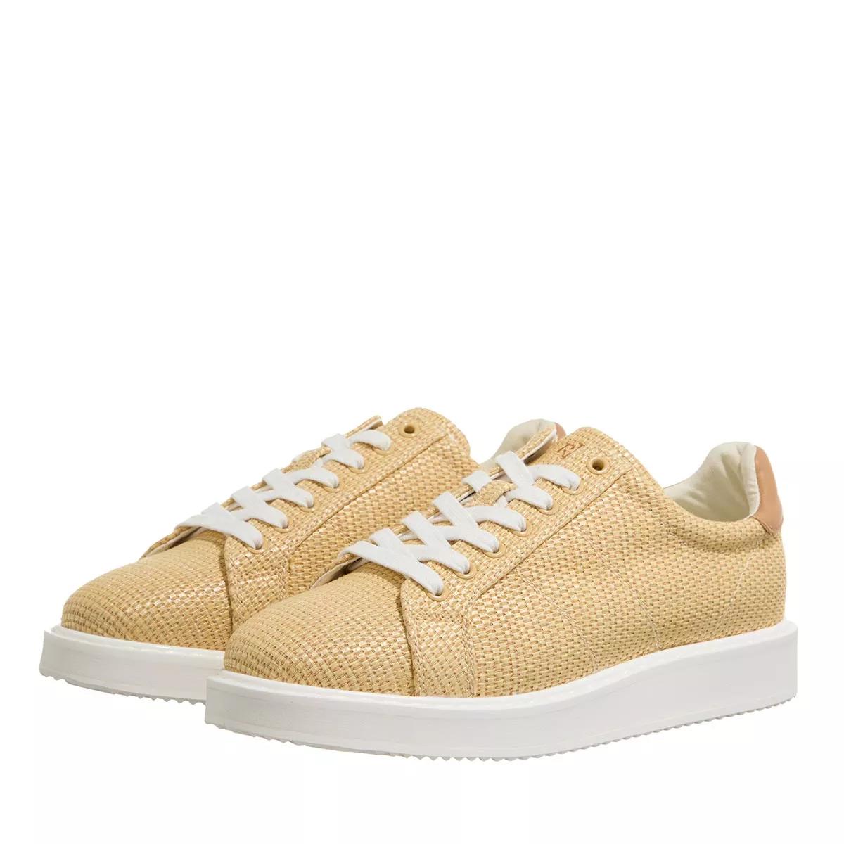 Lauren Ralph Lauren Sneaker - Angeline 4 Sneakers Low Top Lace - Gr. 40 (EU) - in Beige - für Damen von Lauren Ralph Lauren