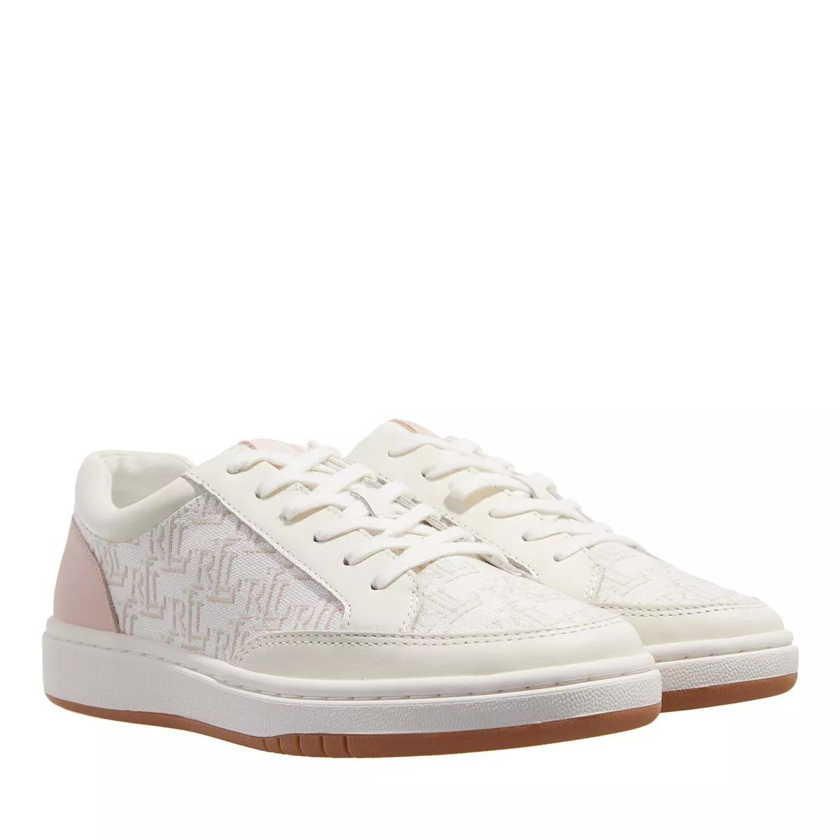 Lauren Ralph Lauren Sneaker - Hailey Sneakers Low Top Lace - Gr. 40 (EU) - in Creme - für Damen von Lauren Ralph Lauren