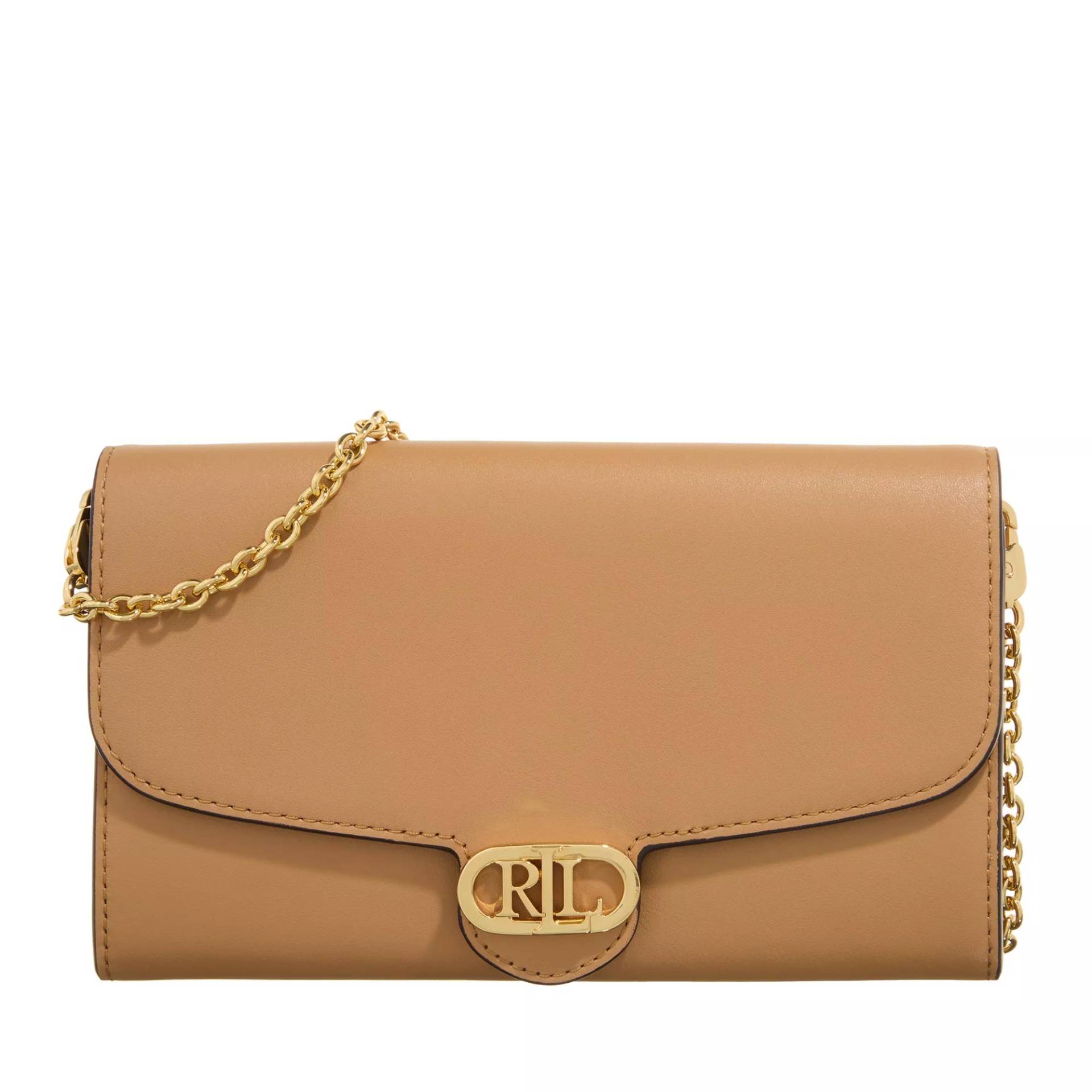 Lauren Ralph Lauren Umhängetasche - Adair 20 Crossbody Medium - Gr. unisize - in Cognacbraun - für Damen von Lauren Ralph Lauren