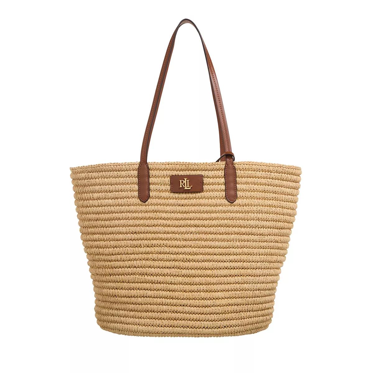 Lauren Ralph Lauren Umhängetasche - Brie 31 Tote Large - Gr. unisize - in Beige - für Damen von Lauren Ralph Lauren