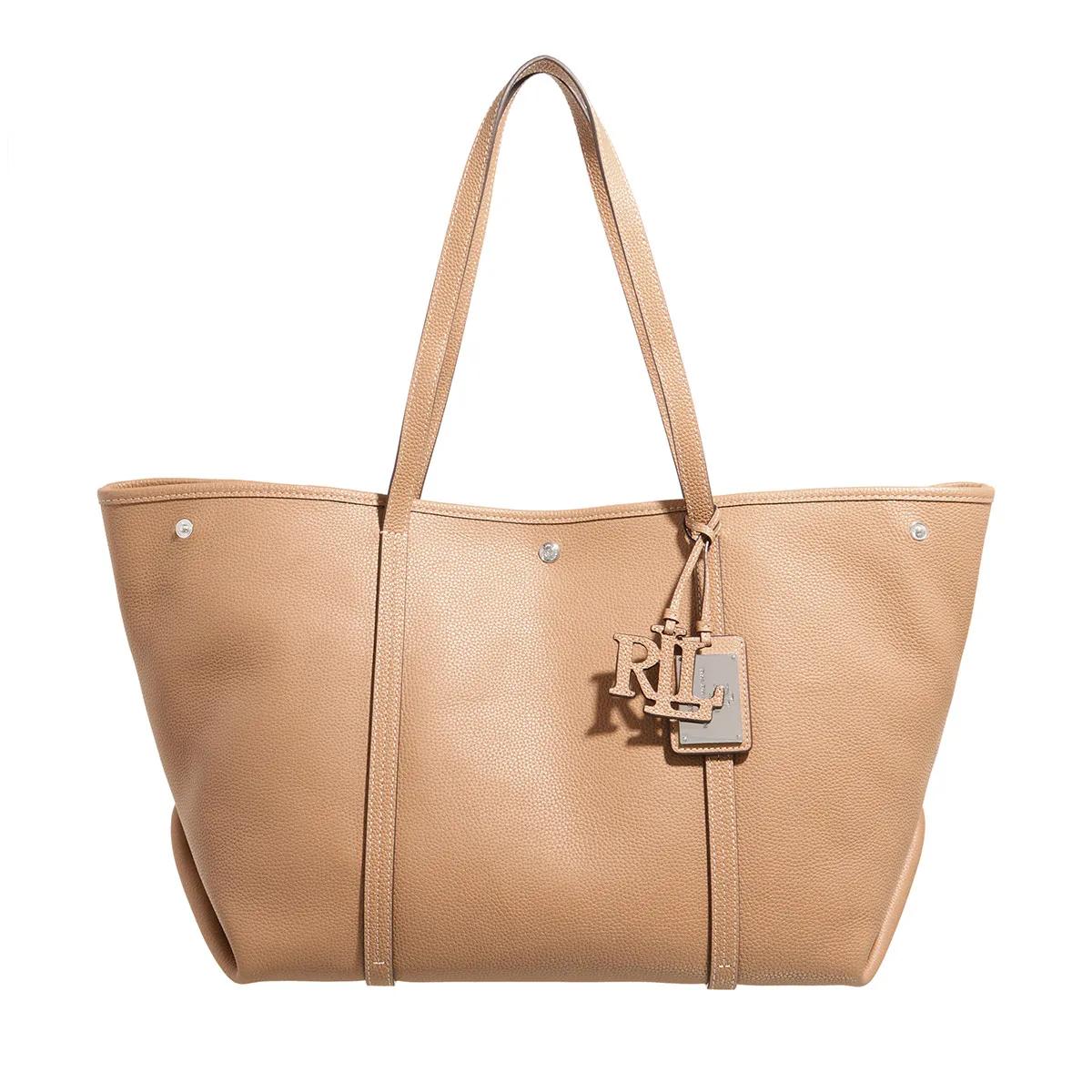 Lauren Ralph Lauren Schultertasche - Emerie Tote Large - Gr. unisize - in Braun - für Damen von Lauren Ralph Lauren