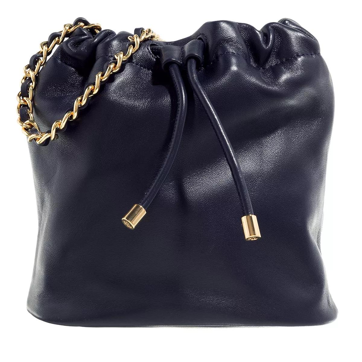 Lauren Ralph Lauren Umhängetasche - Emmy 19 Bucket Bag Medium - Gr. unisize - in Blau - für Damen von Lauren Ralph Lauren