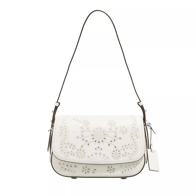 Lauren Ralph Lauren Schultertasche - Maddy 24 Shoulder Bag Small - Gr. unisize - in Weiß - für Damen von Lauren Ralph Lauren