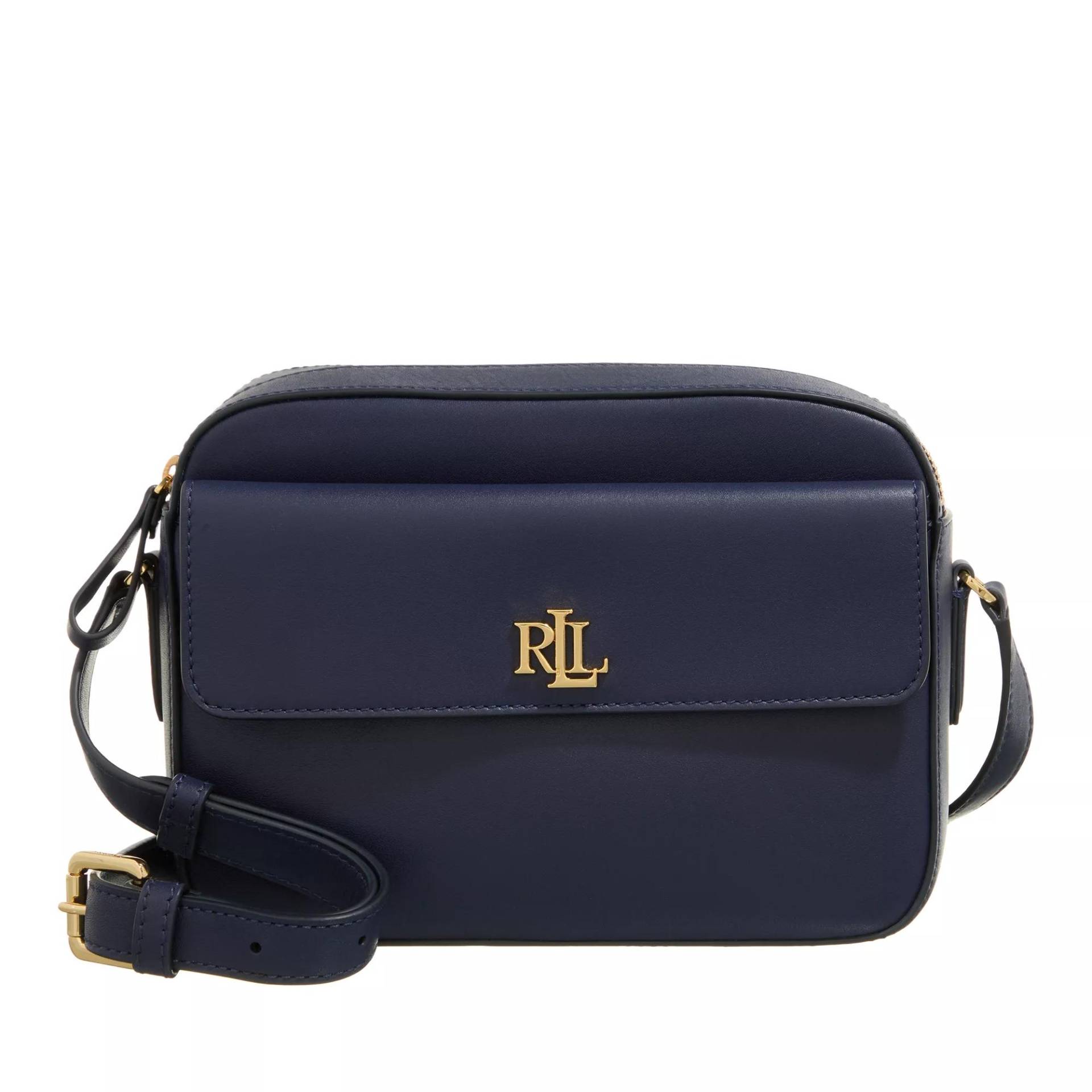 Lauren Ralph Lauren Umhängetasche - Marcy Cmra Crossbody Medium - Gr. unisize - in Blau - für Damen von Lauren Ralph Lauren