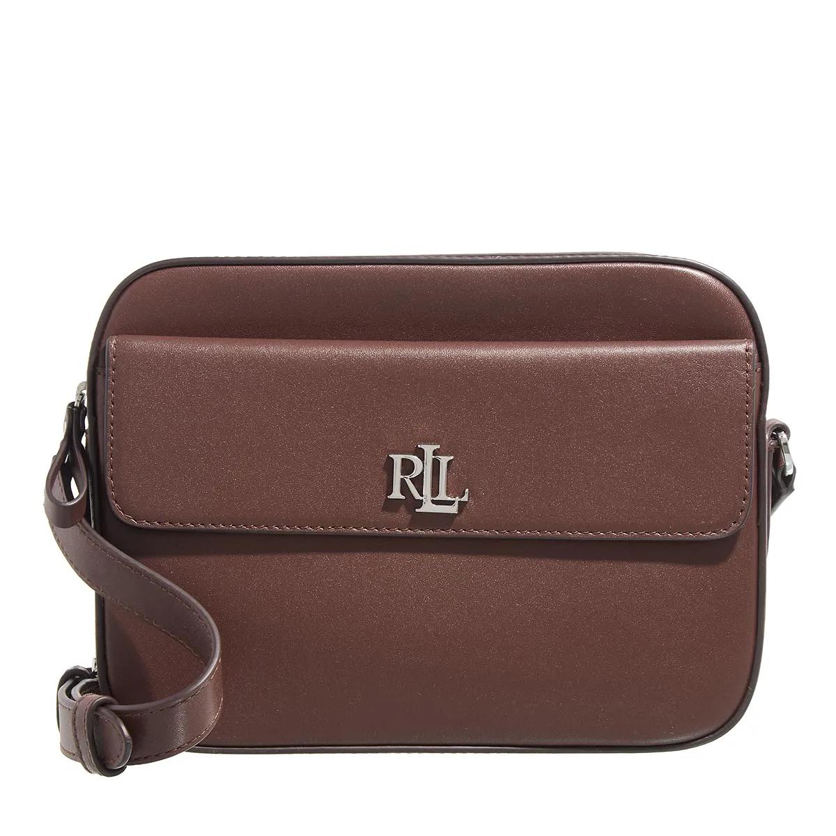 Lauren Ralph Lauren Umhängetasche - Marcy Cmra Crossbody Medium - Gr. unisize - in Braun - für Damen von Lauren Ralph Lauren