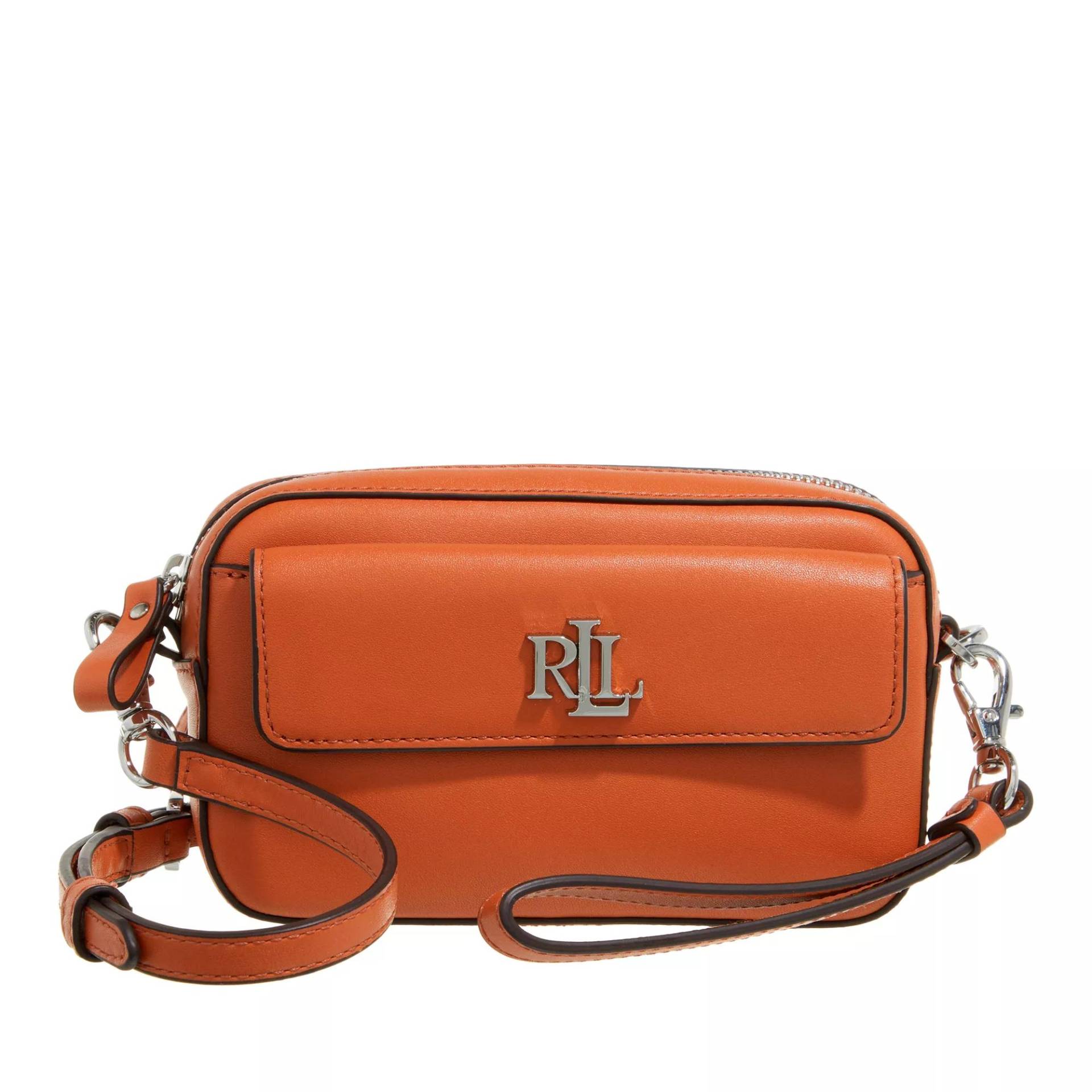 Lauren Ralph Lauren Schultertasche - Marcy Wristlet Pouch Small - Gr. unisize - in Orange - für Damen von Lauren Ralph Lauren