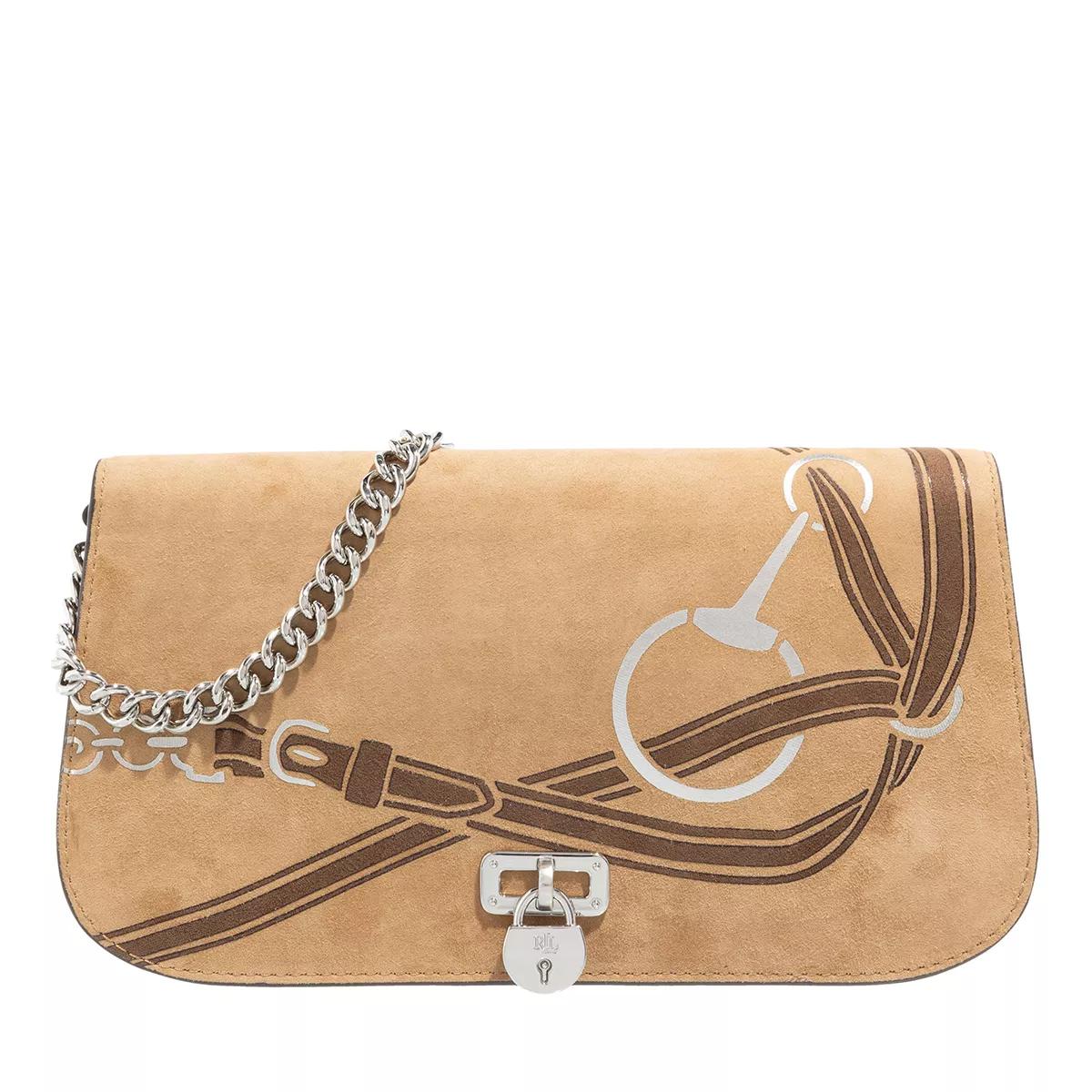 Lauren Ralph Lauren Umhängetasche - Tanner Shoulder Bag Medium - Gr. unisize - in Braun - für Damen von Lauren Ralph Lauren