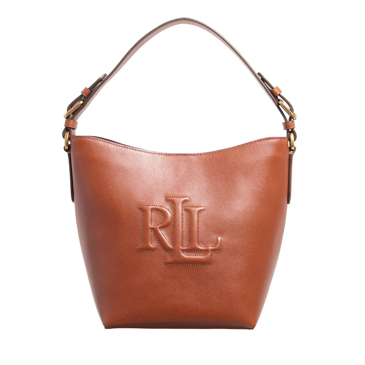 Lauren Ralph Lauren Umhängetasche - Witley Md Bk-Bucket Bag-Medium - Gr. unisize - in Braun - für Damen von Lauren Ralph Lauren