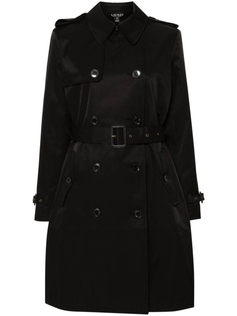 Lauren Ralph Lauren belted trench coat - Black von Lauren Ralph Lauren