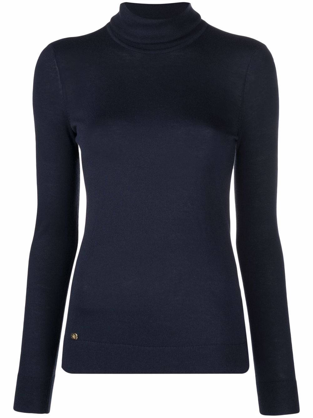 Lauren Ralph Lauren fine-knit roll-neck jumper - Blue