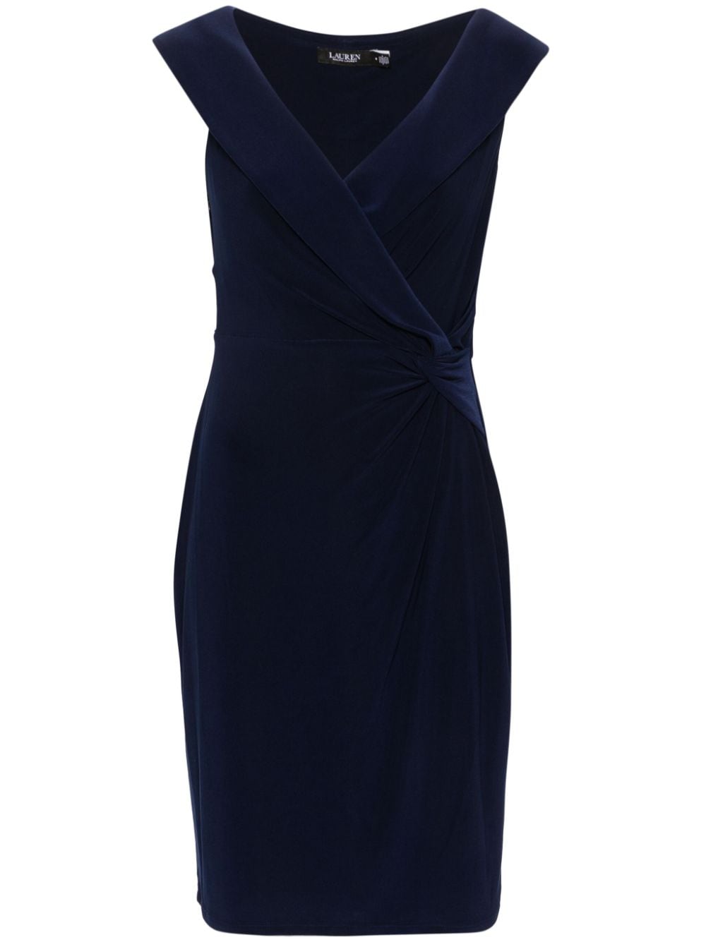 Lauren Ralph Lauren gathered-detail sleeveless mini dress - Blue von Lauren Ralph Lauren