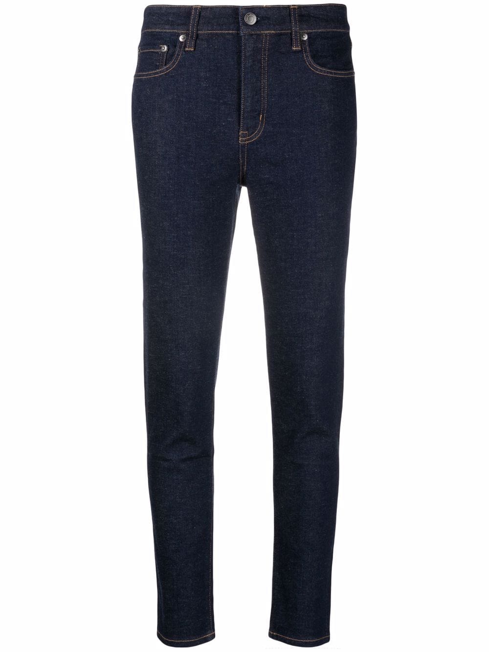 Lauren Ralph Lauren high-rise skinny ankle - Blue von Lauren Ralph Lauren