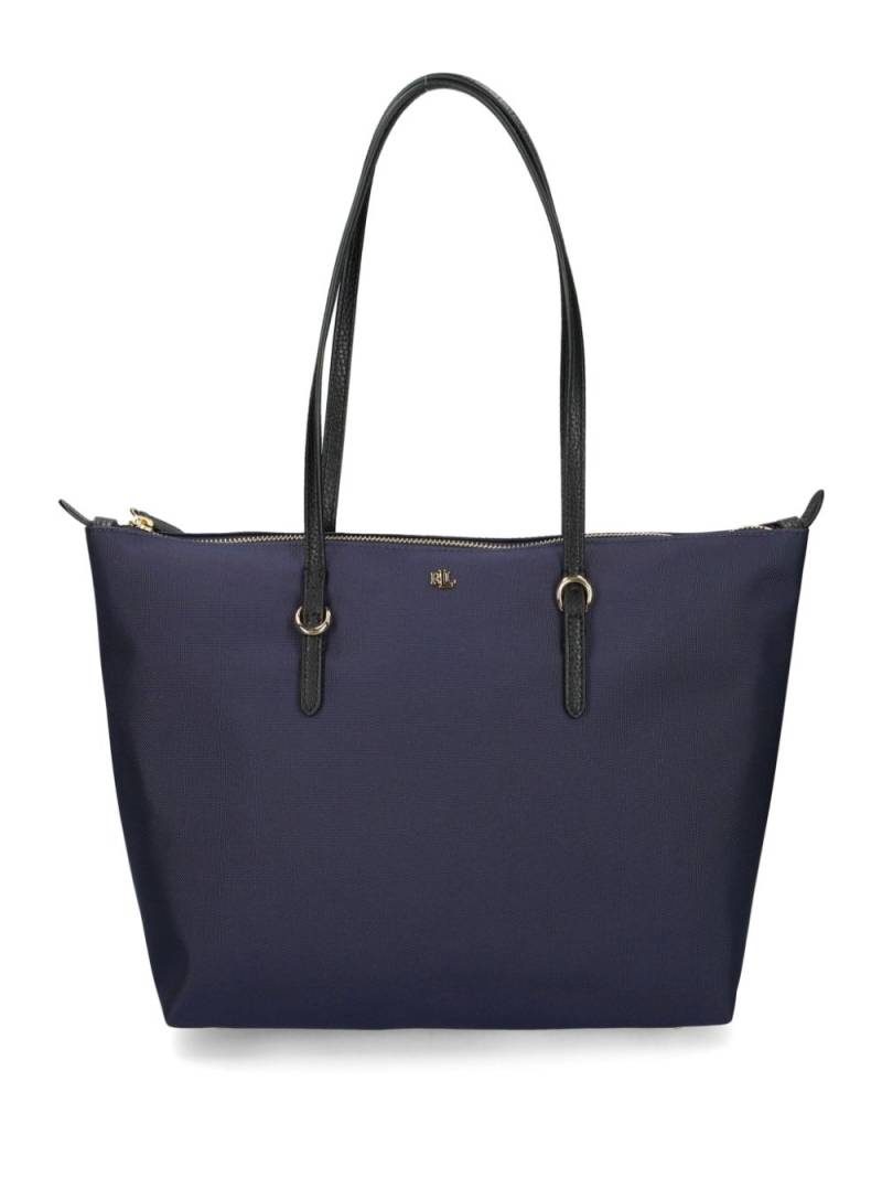 Lauren Ralph Lauren large Keaton tote bag - Blue von Lauren Ralph Lauren