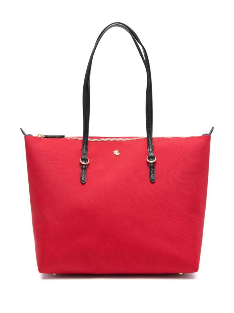 Lauren Ralph Lauren medium Keaton tote bag - Red von Lauren Ralph Lauren