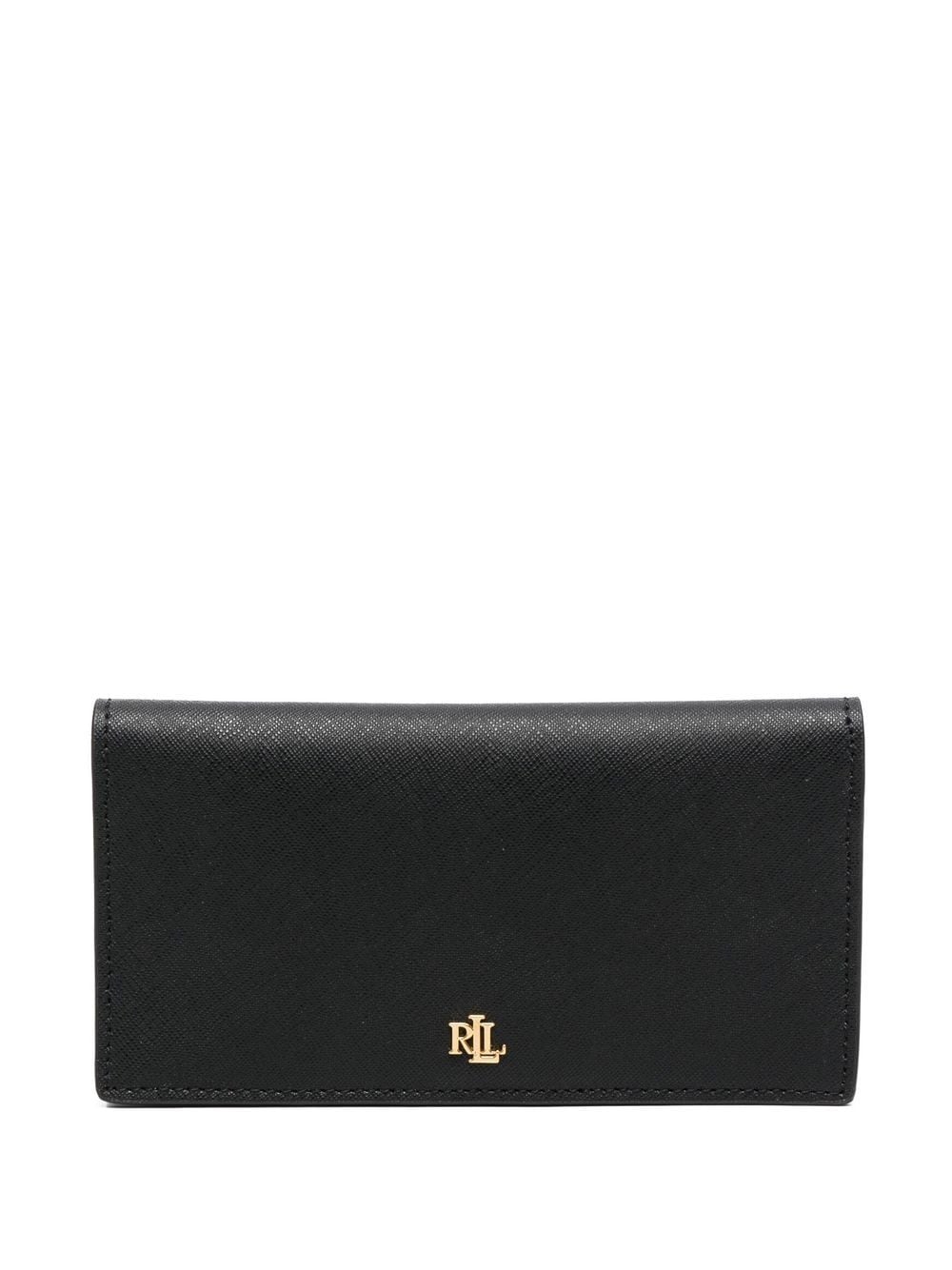 Lauren Ralph Lauren medium slim wallet - Black von Lauren Ralph Lauren