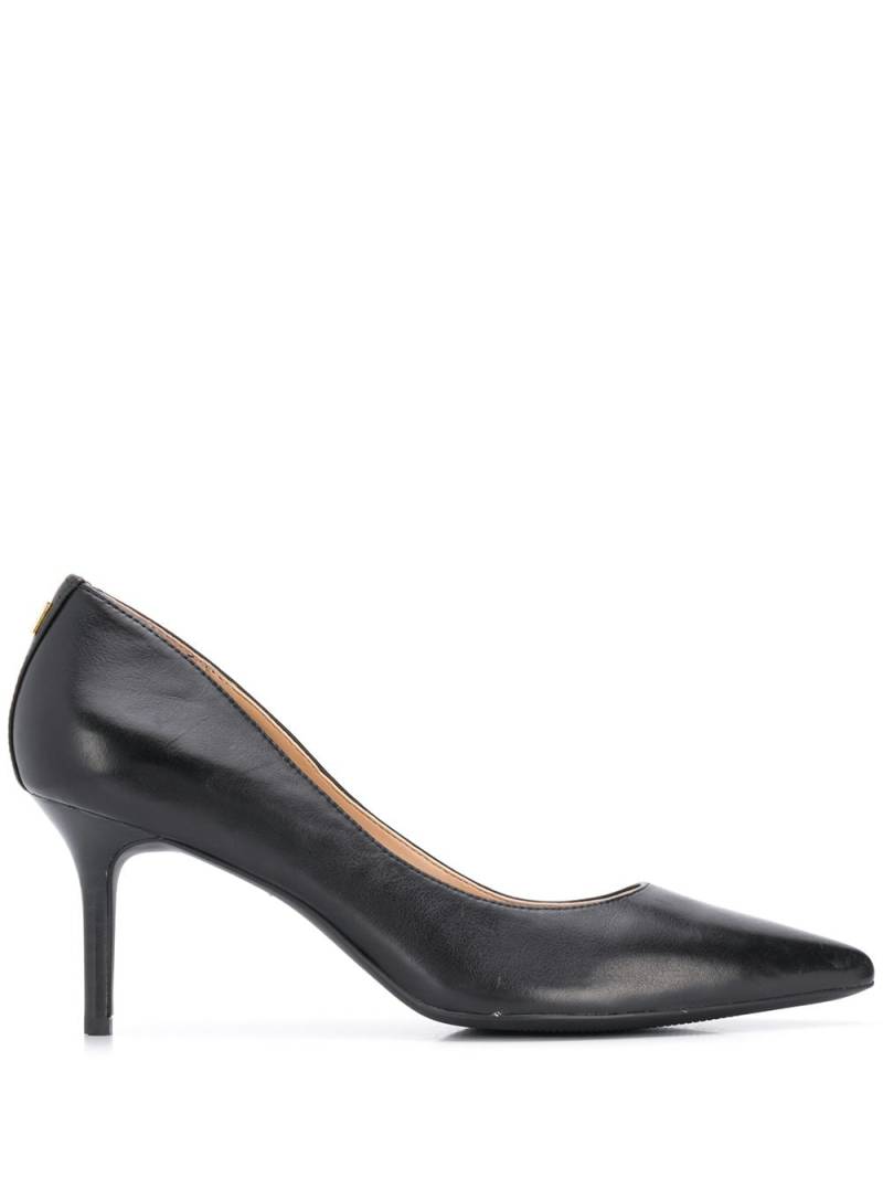 Lauren Ralph Lauren signature leather look pumps - Black von Lauren Ralph Lauren