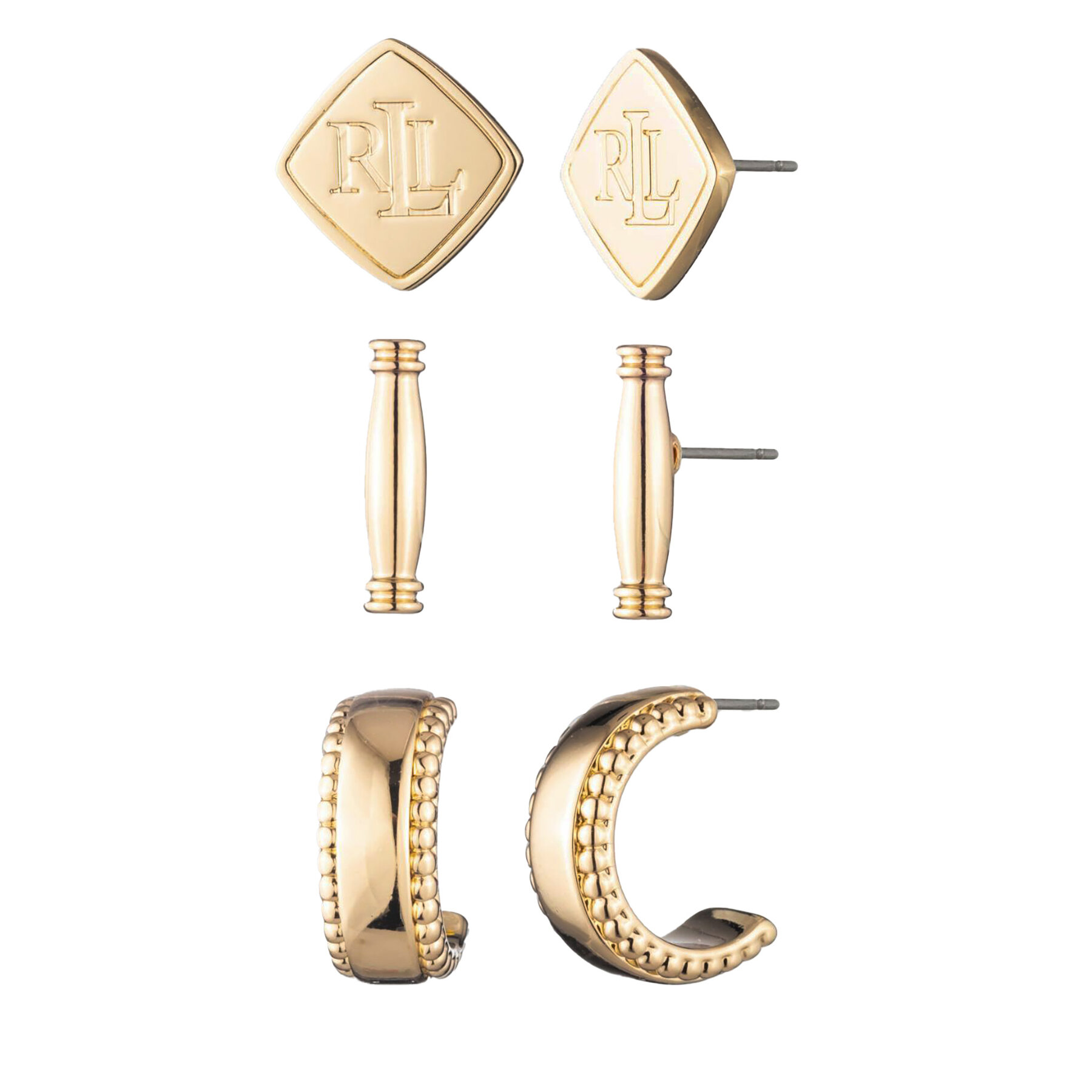 3er-Set Ohrringe LAUREN RALPH LAUREN 14G00849 Goldfarben 3er-Set Ohrringe LAUREN RALPH LAUREN 14G00849 Goldfarben von Lauren Ralph Lauren
