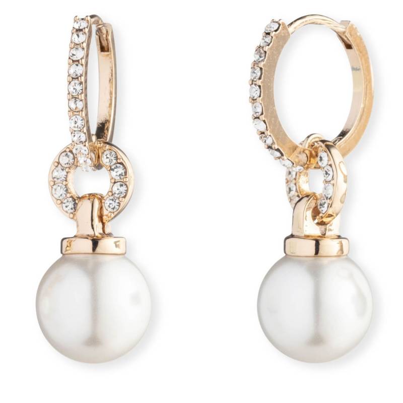 Ohrringe LAUREN RALPH LAUREN Pe Pearl Huggie Drop 14G00892 Goldfarben von Lauren Ralph Lauren