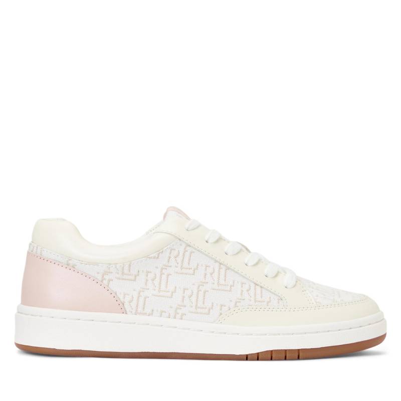 Sneakers Lauren Ralph Lauren Hailey 802904471001 Écru von Lauren Ralph Lauren